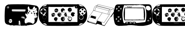 Console Wars Console Yourself font preview